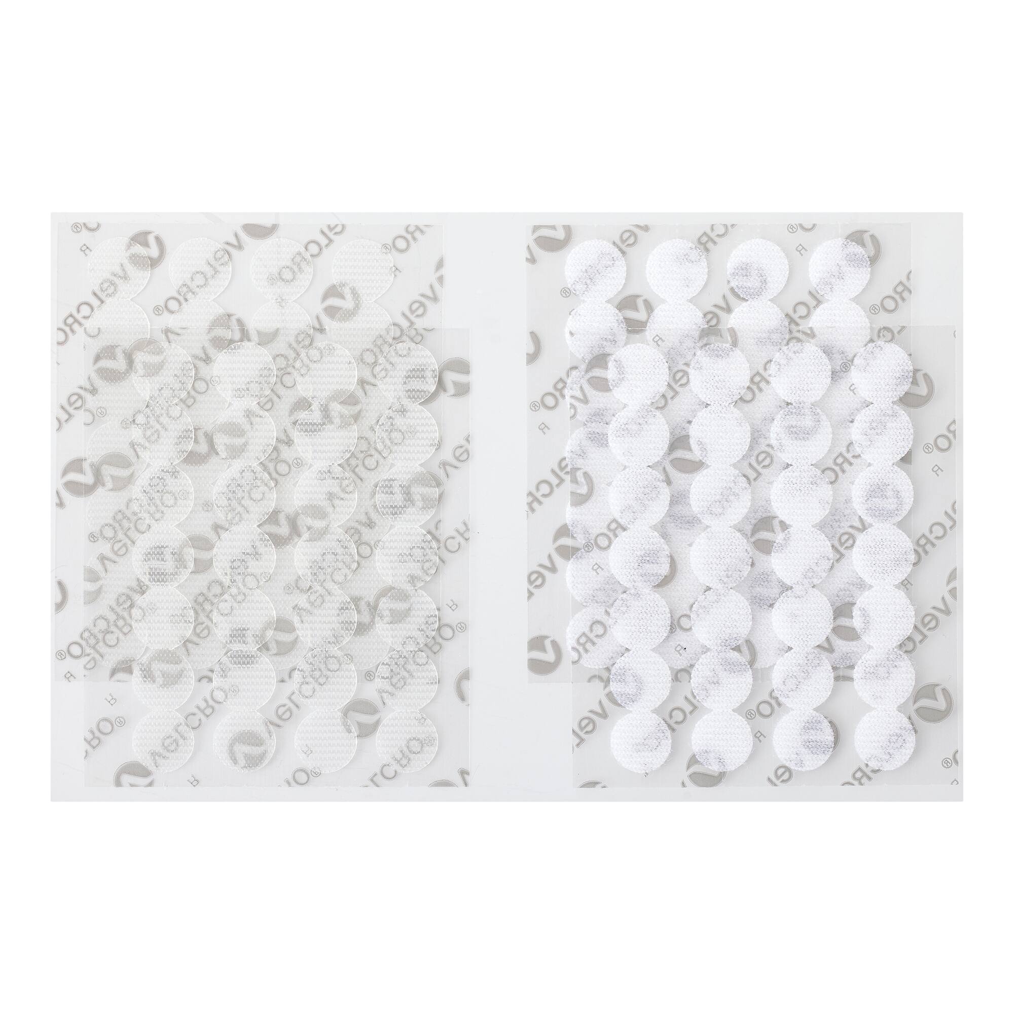12 Packs: 56 ct. (672 total) VELCRO® Brand Thin Clear Fasteners